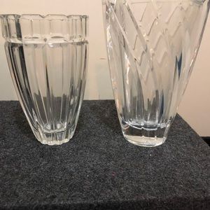 Beautiful Crystal Vases.
